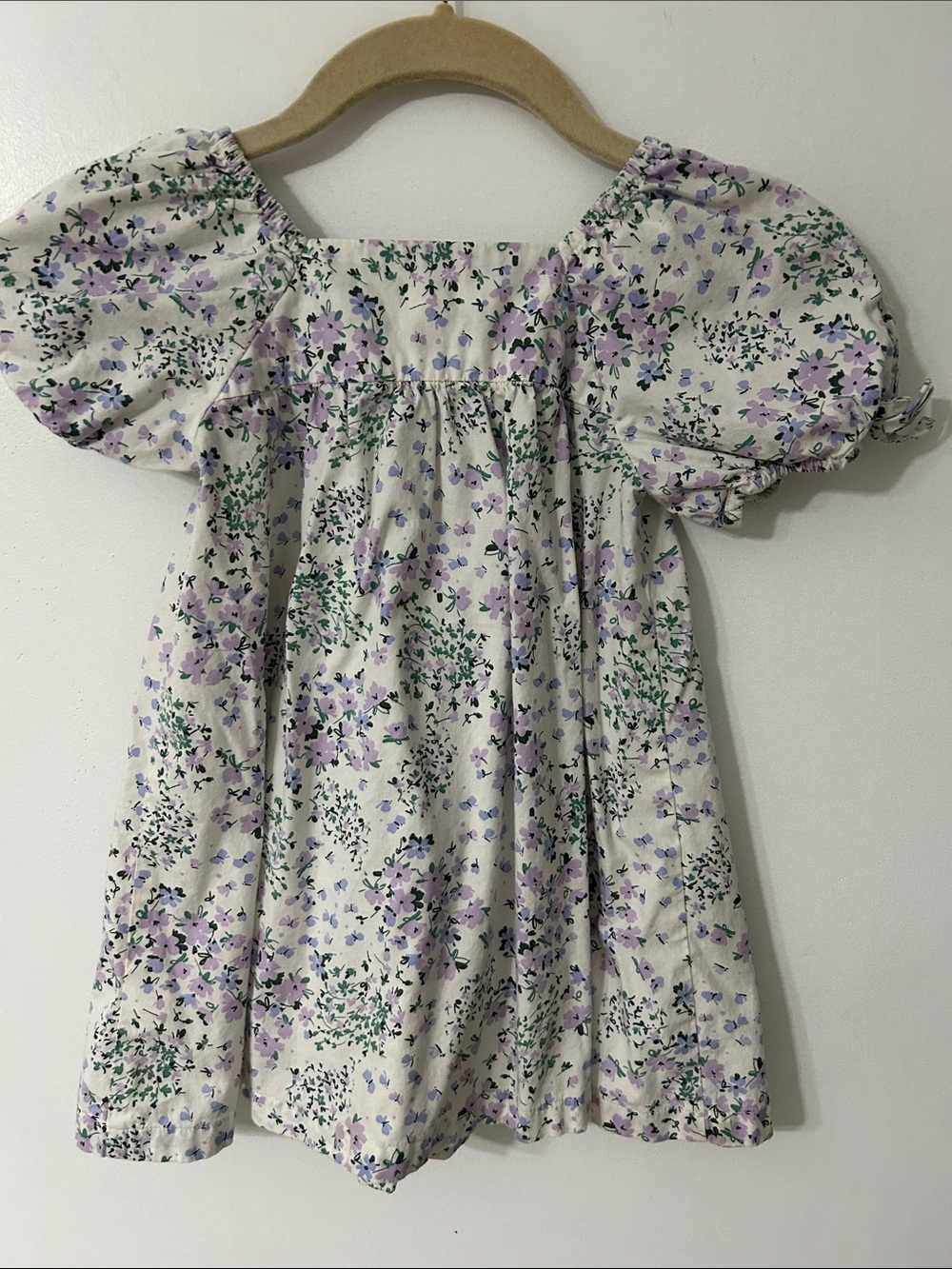 Crewcuts Girls Floral Puff-Sleeve Dress Size 3 Summer Playful Sweet Cottagecore - Picture 7 of 13